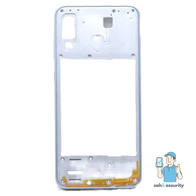 Middle Frame Ring Only for Samsung Galaxy A30 White